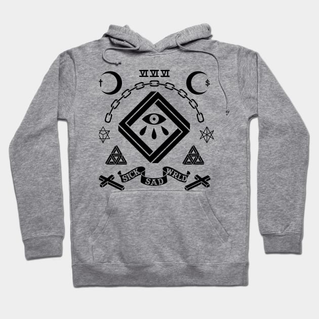 Sick wrld hoodie top